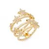 Nina Gilin 14K Yellow Gold & Diamond Star Spiral Ring -Deals Apparis Store unnamed file 137