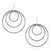 Nina Gilin Two-Tone & Diamond Triple Hoop Earrings -Deals Apparis Store unnamed file 155