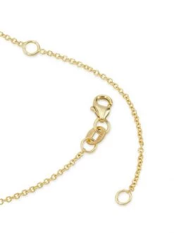 Nina Gilin 14K Yellow Gold, Turquoise, & Diamond Evil-Eye Pendant Necklace -Deals Apparis Store unnamed file 159