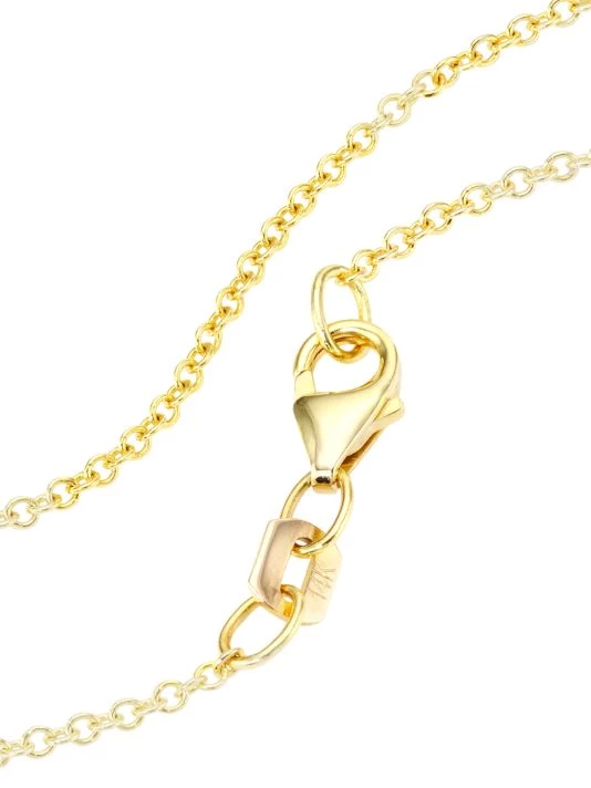 Nina Gilin 14K Yellow Gold, Onyx, & Mother-Of-Pearl Owl Pendant Necklace 5 Nina Gilin 14K Yellow Gold, Onyx, & Mother-Of-Pearl Owl Pendant Necklace - Image 3