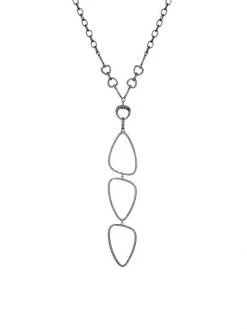 Nina Gilin Link Diamond & Sterling Silver Pendant