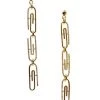 Nina Gilin 14K Yellow Gold & Diamond Paperclip Linear Earrings 2 Nina Gilin 14K Yellow Gold & Diamond Paperclip Linear Earrings -Deals Apparis Store unnamed file 272