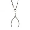 Nina Gilin Black Rhodium-Plated & Diamond Wishbone Pendant Double-Chain Necklace -Deals Apparis Store unnamed file 292