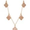 Nina Gilin 14K Rose Gold & Diamond Flower Station Necklace -Deals Apparis Store unnamed file 312