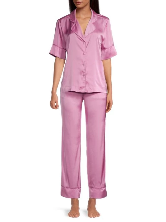 Apparis Reece Satin Pajama Set 5 Apparis Reece Satin Pajama Set - Image 3