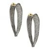 Nina Gilin Black Rhodium-Plated Sterling Silver & Diamond Drop Earrings 1 Nina Gilin Black Rhodium-Plated Sterling Silver & Diamond Drop Earrings -Deals Apparis Store unnamed file 4