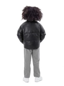Apparis Little Girl's & Girl's Jemma Vegan Leather Puffer Jacket For Kids -Deals Apparis Store unnamed file 401