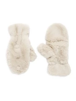 Apparis Coco Lightweight Faux Fur Flip-Top Mittens