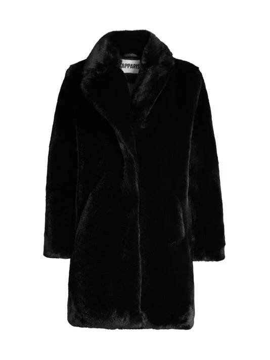 Apparis Stella Faux Fur Pea Coat 3 Apparis Stella Faux Fur Pea Coat