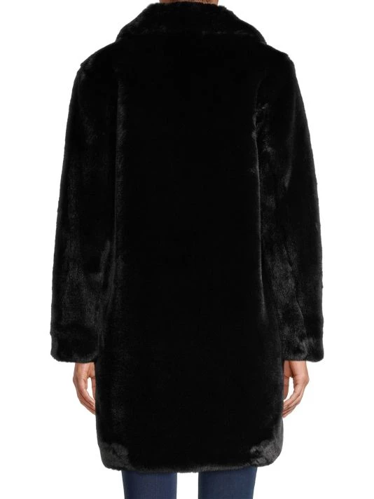 Apparis Stella Faux Fur Pea Coat 7 Apparis Stella Faux Fur Pea Coat - Image 5