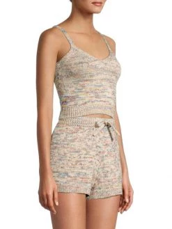 Apparis Lenny Knit Cotton-Blend Crop Top -Deals Apparis Store unnamed file 519