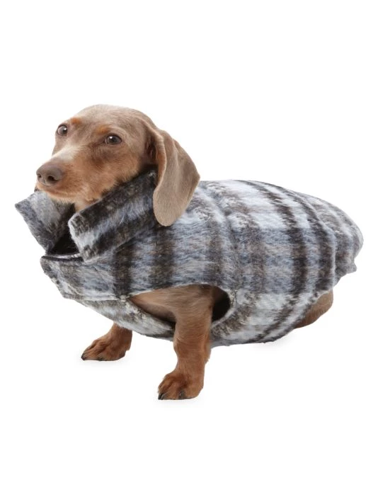 Apparis Pluto Cloud Plaid Pet Puffer Jacket 6 Apparis Pluto Cloud Plaid Pet Puffer Jacket - Image 4