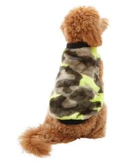 Apparis Lucky Jahaira Camo Faux Fur Dog Jacket -Deals Apparis Store unnamed file 588