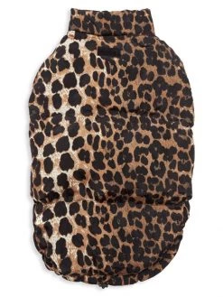Apparis Ripley Leopard-Print Dog Puffer Jacket