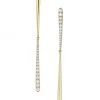 Nina Gilin 14K Yellow Gold & Diamond Pavé Elongated Teardrop Earrings -Deals Apparis Store unnamed file 6
