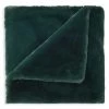 Apparis Brady Faux Fur Blanket Emerald