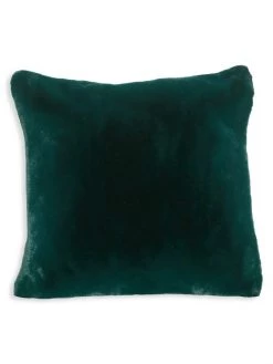 Apparis Jules Faux Fur Pillowcase Emerald