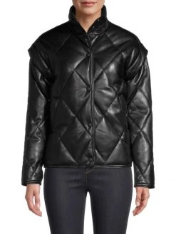 Apparis Liliane Leather-Look Puffer Jacket 10 Apparis Liliane Leather-Look Puffer Jacket -Deals Apparis Store unnamed file 624