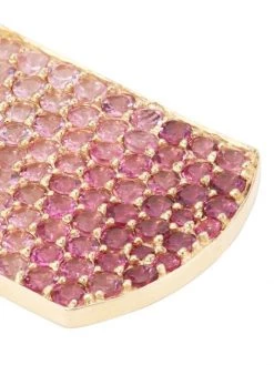 Nina Gilin 14K Yellow Gold & Pink Sapphire Dog Tag Pendant Necklace -Deals Apparis Store unnamed file 64