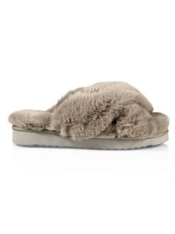 Apparis Elsa Faux Fur Slippers