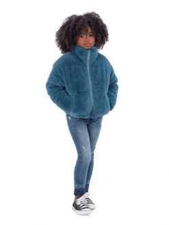 Apparis Little Kid's & Kid's Billie Faux Fur Puffer Coat For Kids -Deals Apparis Store unnamed file 687