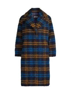 Apparis Tikka Plaid Check-Pattern Coat