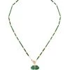 Nina Gilin 14K Yellow Gold, Malachite, & Diamond Four-Leaf-Clover Pendant Necklace 2 Nina Gilin 14K Yellow Gold, Malachite, & Diamond Four-Leaf-Clover Pendant Necklace -Deals Apparis Store unnamed file 77