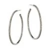 Nina Gilin Diamond Pavé Hoop Earrings/2" -Deals Apparis Store unnamed file 95